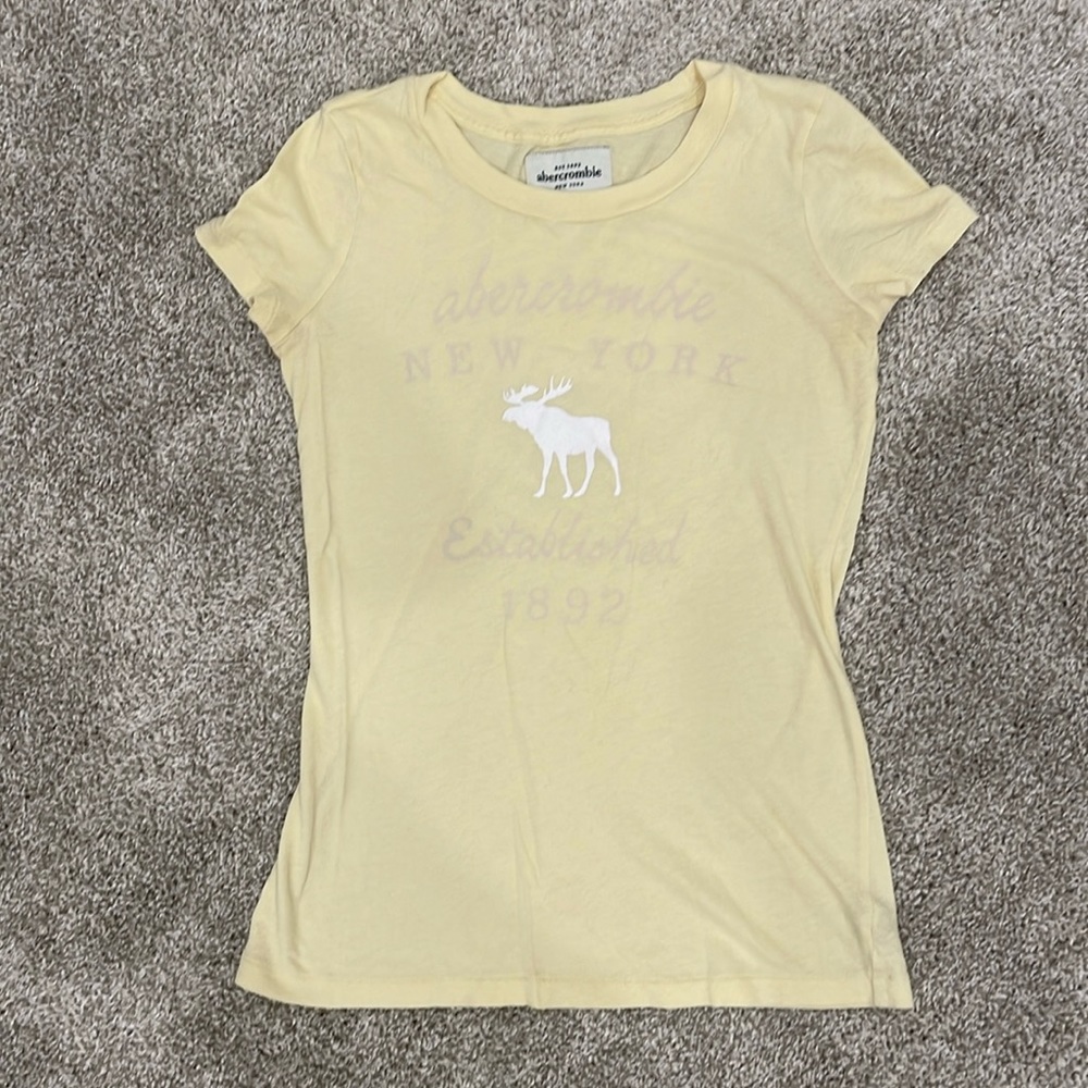 Abercrombie Yellow Shirt, size Large